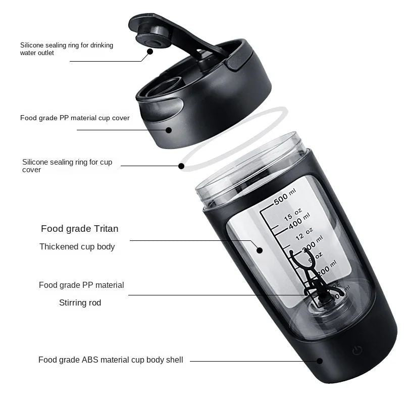 Rechargeable Protein Powder Shaker 